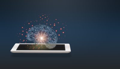 Artificial intelligence concept and technology transformation idea